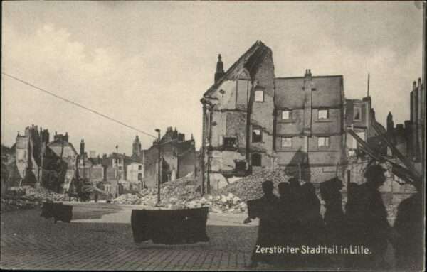 Lille Nord Lille Zerstörter Stadtteil