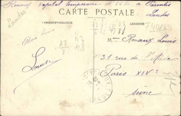 Parentis-en-Born Avenue Poste – Bild 2