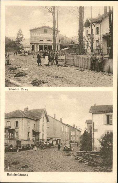 Cirey-sur-Vezouze Bahnhof Hotel Bahnhofstrasse