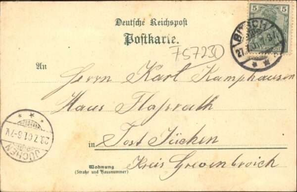 Bitsch Lothringen Bitsch Protestantische Kirche Rathaus K – Bild 2