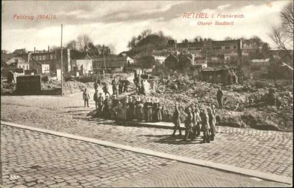 Rethel Ardennes Rethel Oberer Stadtteil