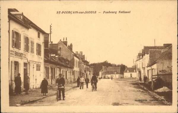 Saint-Pourcain-sur-Sioule Faubourg National