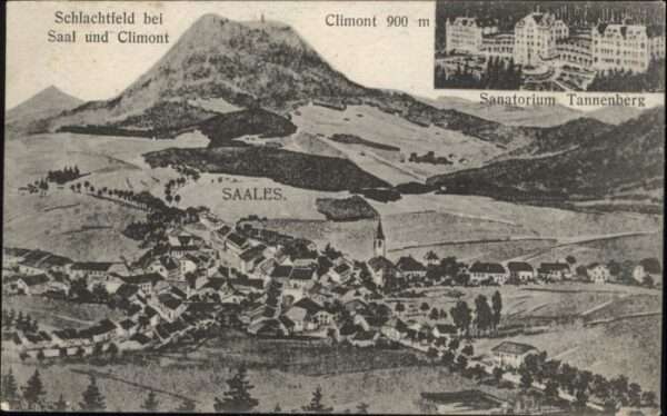 Saales Schlachtfeld bei Saal Climont Sanatoriu