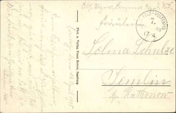 Saarburg Lothringen Zerstörtes Haus Rebberg – Bild 2