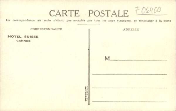 Cannes Alpes-Maritimes Cannes Hotel Suisse – Bild 2