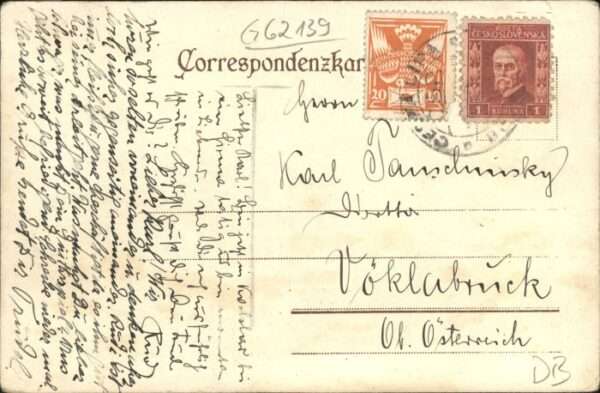 Bad Liebwerda Schloss Brunnenplatz Tafelfichte – Bild 2