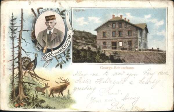 Hochschar Georgs Schutzhaus Vater Hauck Hirsch Re