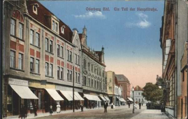 Oderberg Bohumin Czechia Oderberg  Bahnhof Hauptstrasse