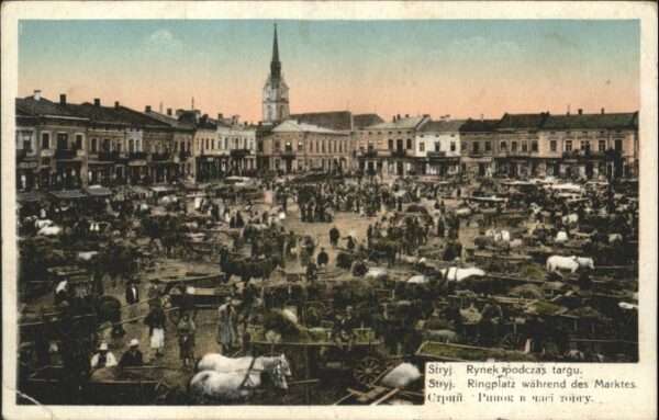 Stryj Ringplatz Markt