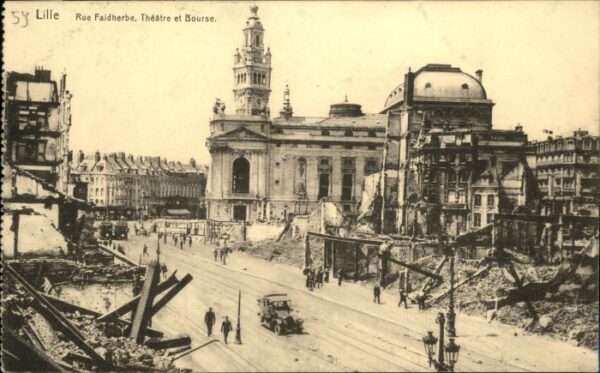 Lille Nord Lille Rue Faidherbe Theatre Bourse Zers