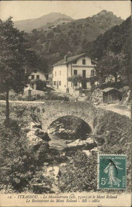 Itxassou Montdarrain Mont Roland Restaurant