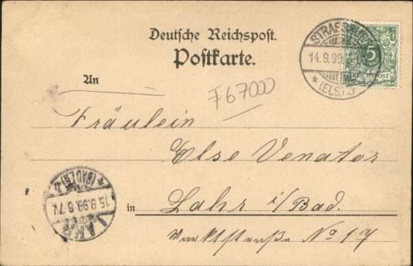 Strasbourg Alsace Strassburg_Elsass Elsässerin Tracht Kle – Bild 2