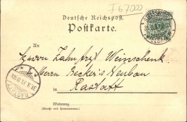 Strasbourg Alsace Strassburg_Elsass Münster Künstler F. H – Bild 2