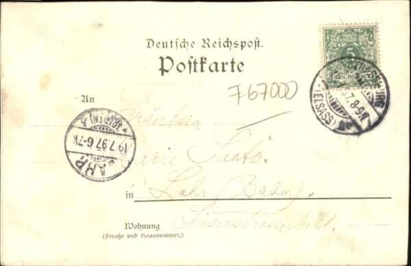 Strasbourg Alsace Strassburg_Elsass Eisenbahnbrücke Klebe – Bild 2