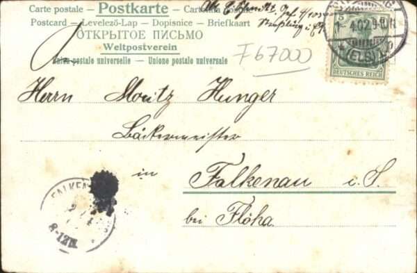 Strasbourg Alsace Strassburg_Elsass Kaiserpalast Tracht E – Bild 2
