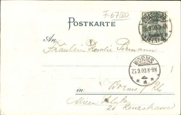 Strasbourg Alsace Strassburg_Elsass Kaiserpalast Theater – Bild 2