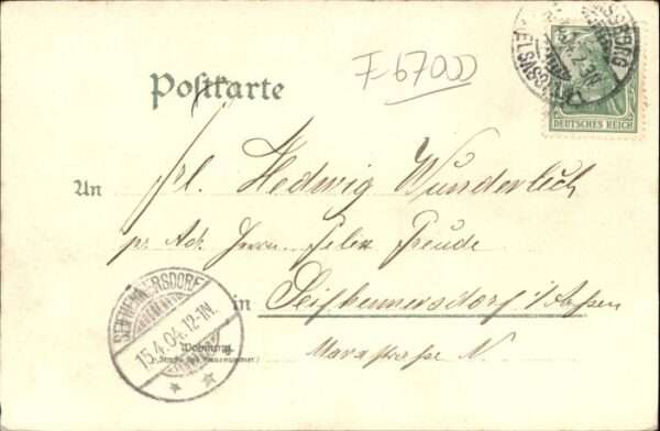Strasbourg Alsace Strassburg_Elsass Garnisonkirche Kaiser – Bild 2
