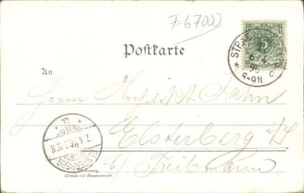 Strasbourg Alsace Strassburg_Elsass Kaiserpalast Tracht L – Bild 2