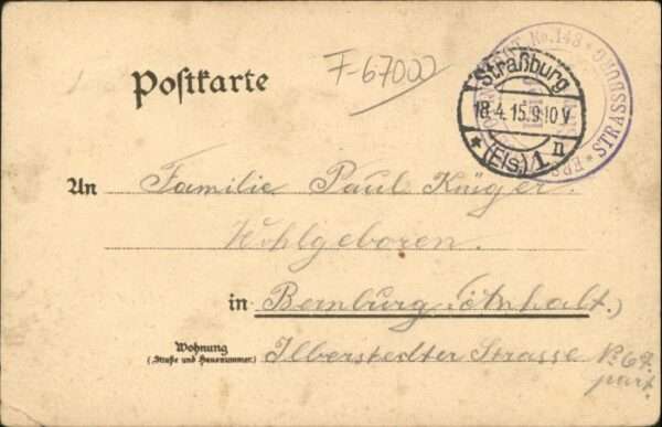 Strasbourg Alsace Strassburg_Elsass Kleber-Denkmal Kleber – Bild 2
