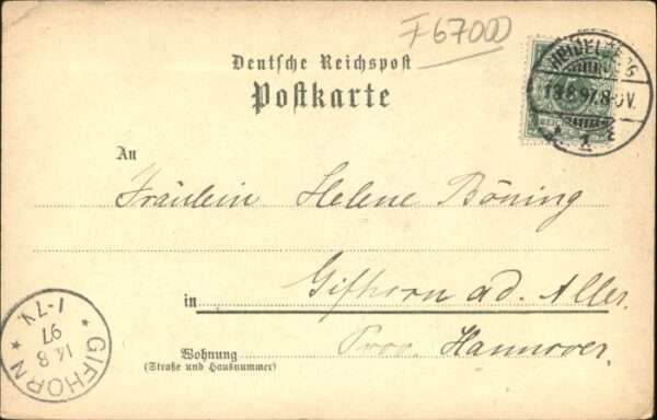 Strasbourg Alsace Strassburg_Elsass Tracht Litho – Bild 2