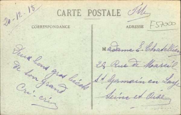 Metz  57 Moselle Metz Major Marechal Petain Soldaten Pfe – Bild 2