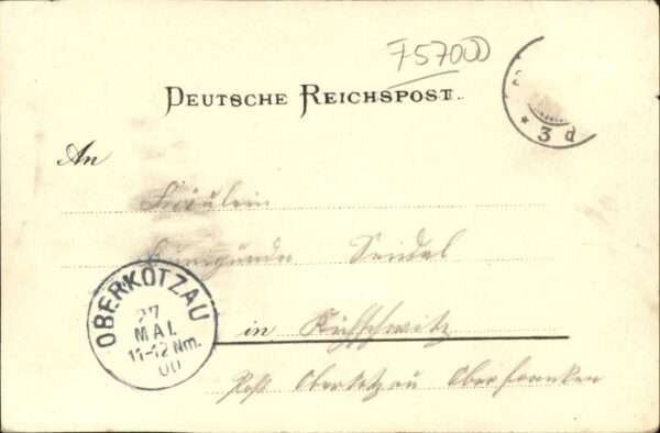 Metz  57 Moselle Metz Kaiser Wilhelm Denkmal Litho – Bild 2