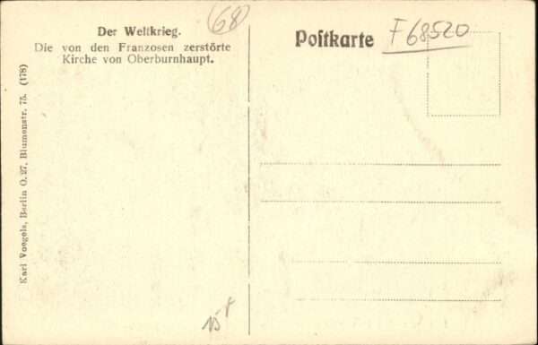 Oberburnhaupt Kirche Zerstörung – Bild 2