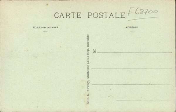 Cernay Elsass Porte Thann Zerstörung – Bild 2