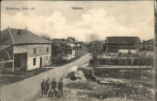 Tahure Zerstörung