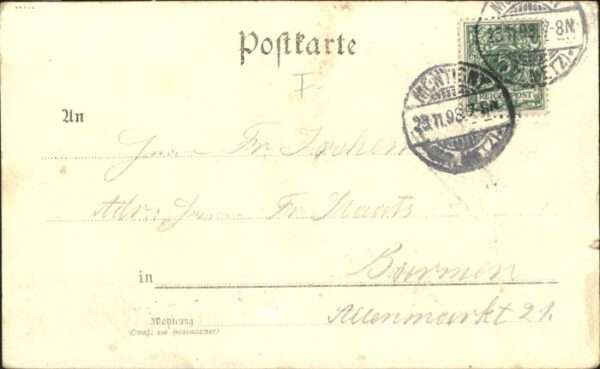 Metz  57 Moselle Metz Litho – Bild 2