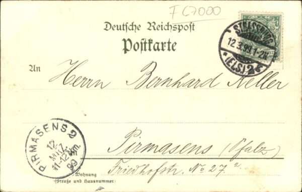 Strasbourg Alsace Strassburg_Elsass Universität Tracht Rh – Bild 2