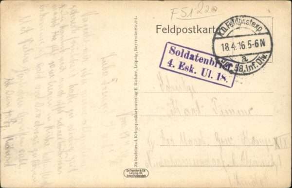 Courcy Marne Soldaten Zerstörung – Bild 2
