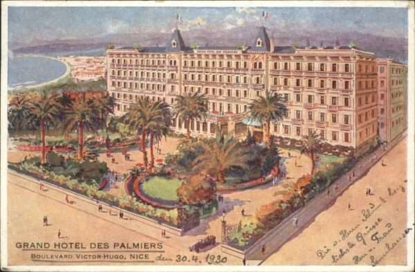 Nice Alpes Maritimes Nice Grand Hotel Palmiers Boulevard Vic