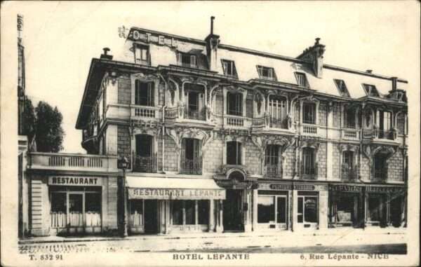 Nice Alpes Maritimes Nice Hotel Lepante Rue