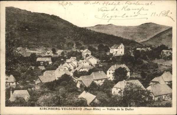 Vegscheid Wegscheid Elsass Kirchberg Vallee Dolle