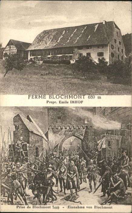 Blochmont Ruine_Blochmont Ferme