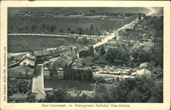 Dun-sur-Meuse Dun Unterstadt Bahnhof Dun-Dulcon