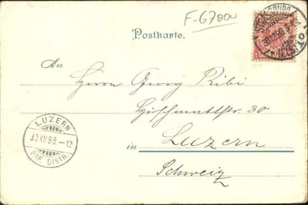 Strasbourg Alsace Strassburg_Elsass Garnisonkirche Kaiser – Bild 2