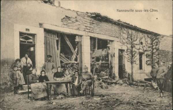 Hannonville-sous-les-Cotes Soldat Zerstörung