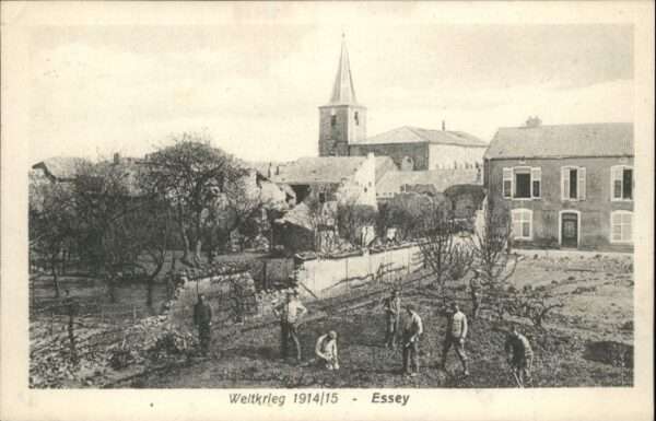 Essey-et-Maizerais Kirche Weltkrieg 1914/15