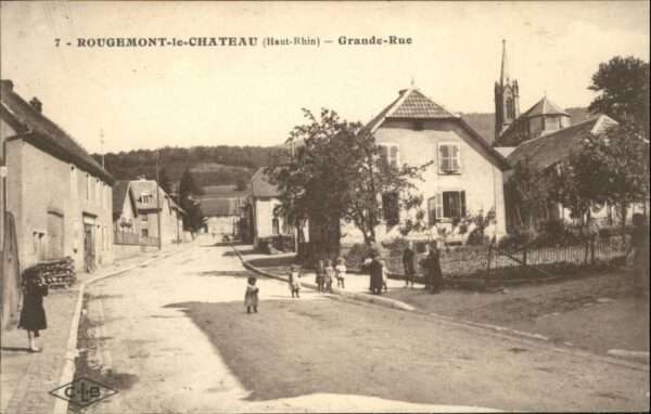 Rougemont-le-Chateau  Haut-Rhin Grande-Rue