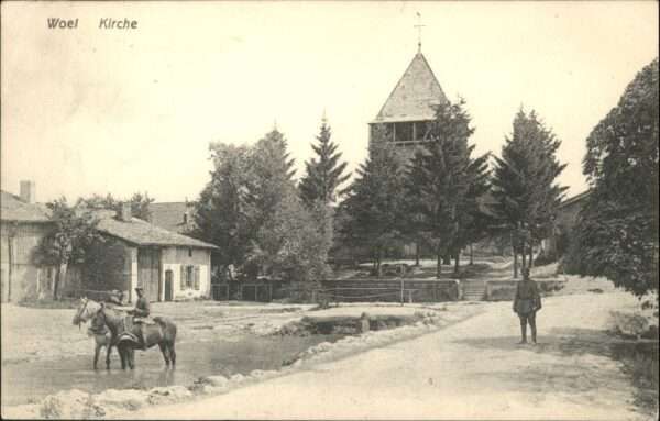 Woel Kirche Pferd Soldat