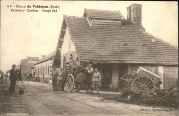 Valdahon Doubs Camp Cuisines Cantines Soldaten