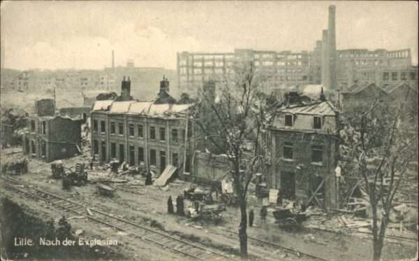 Lille Nord Lille Explosition