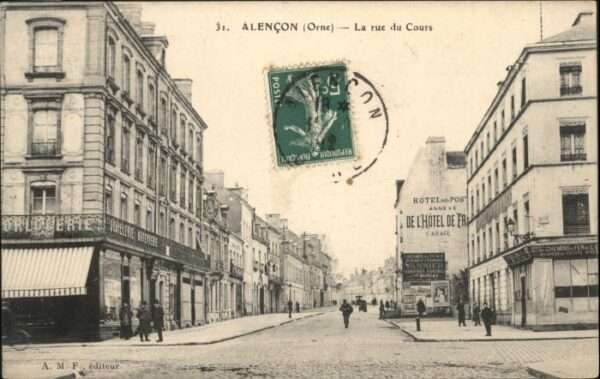 Alencon Orne Rue Cours