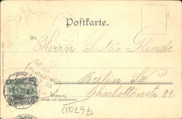 Strasbourg Alsace Strassburg_Elsass Prägedruck Wappen Kle – Bild 2