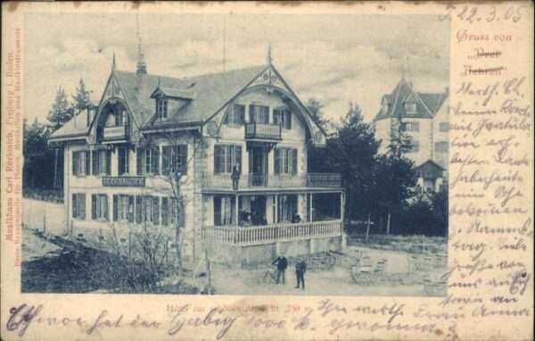 Ferrette Alsace Hotel Cigogne Jules Pfiffer