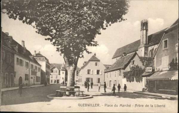 Guebwiller Place Marche Arbre Liberte