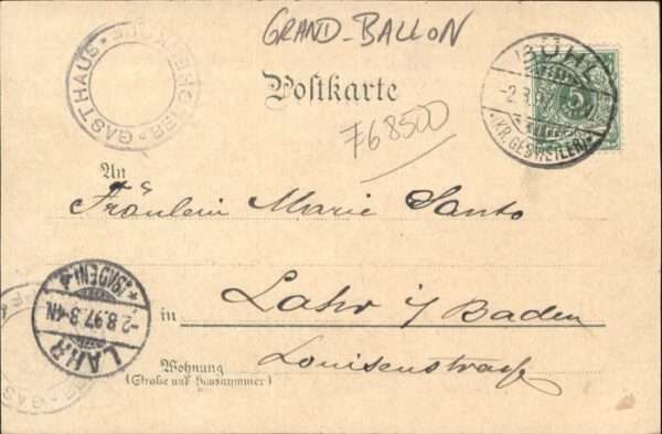 Grosser Belchen Grand Ballon Elsass Gasthaus Belchenkop – Bild 2