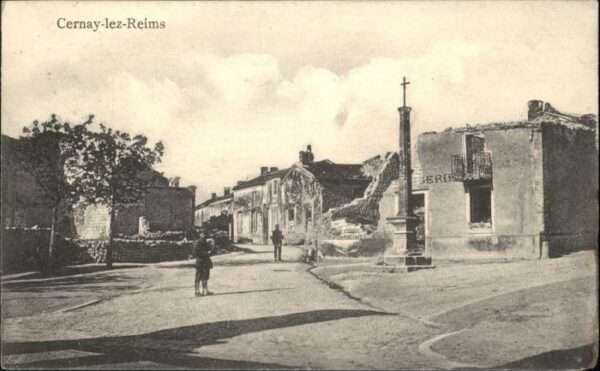 Cernay-les-Reims Zerstörung